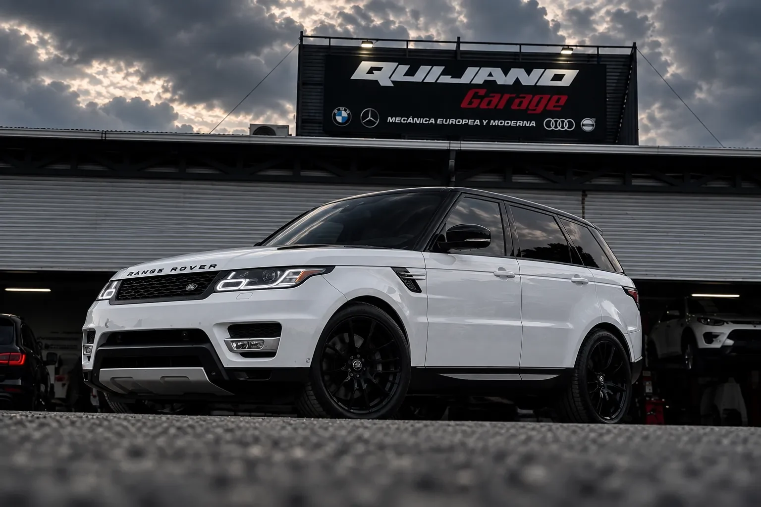 Range Rover V8 — Reemplazo de motor